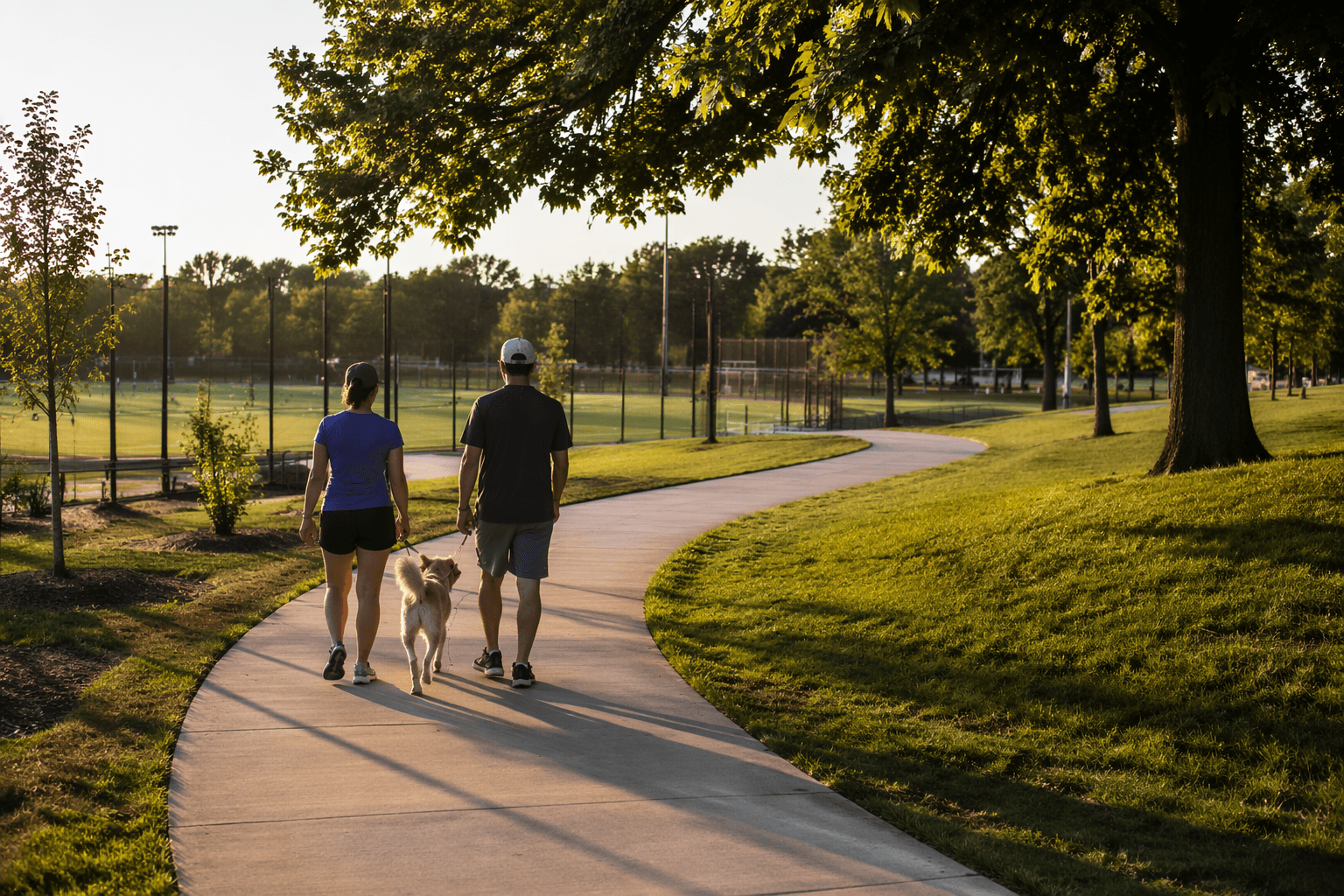 Central Park packs trails, sports fields and recreation into one site