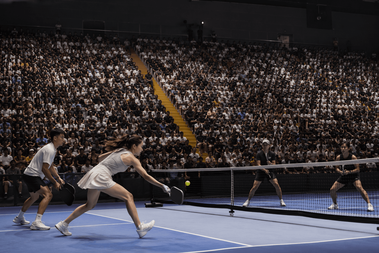 Da Nang sets pickleball crowd record with 7,906 fans at PPA Asia event
