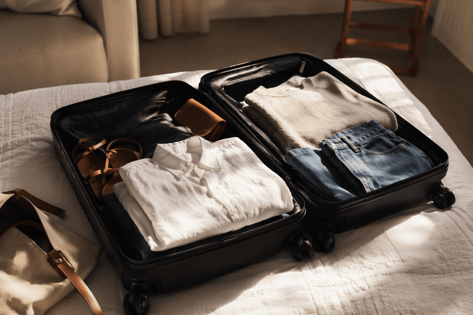 Harper's Bazaar curates a quiet luxury capsule for carry-on travel
