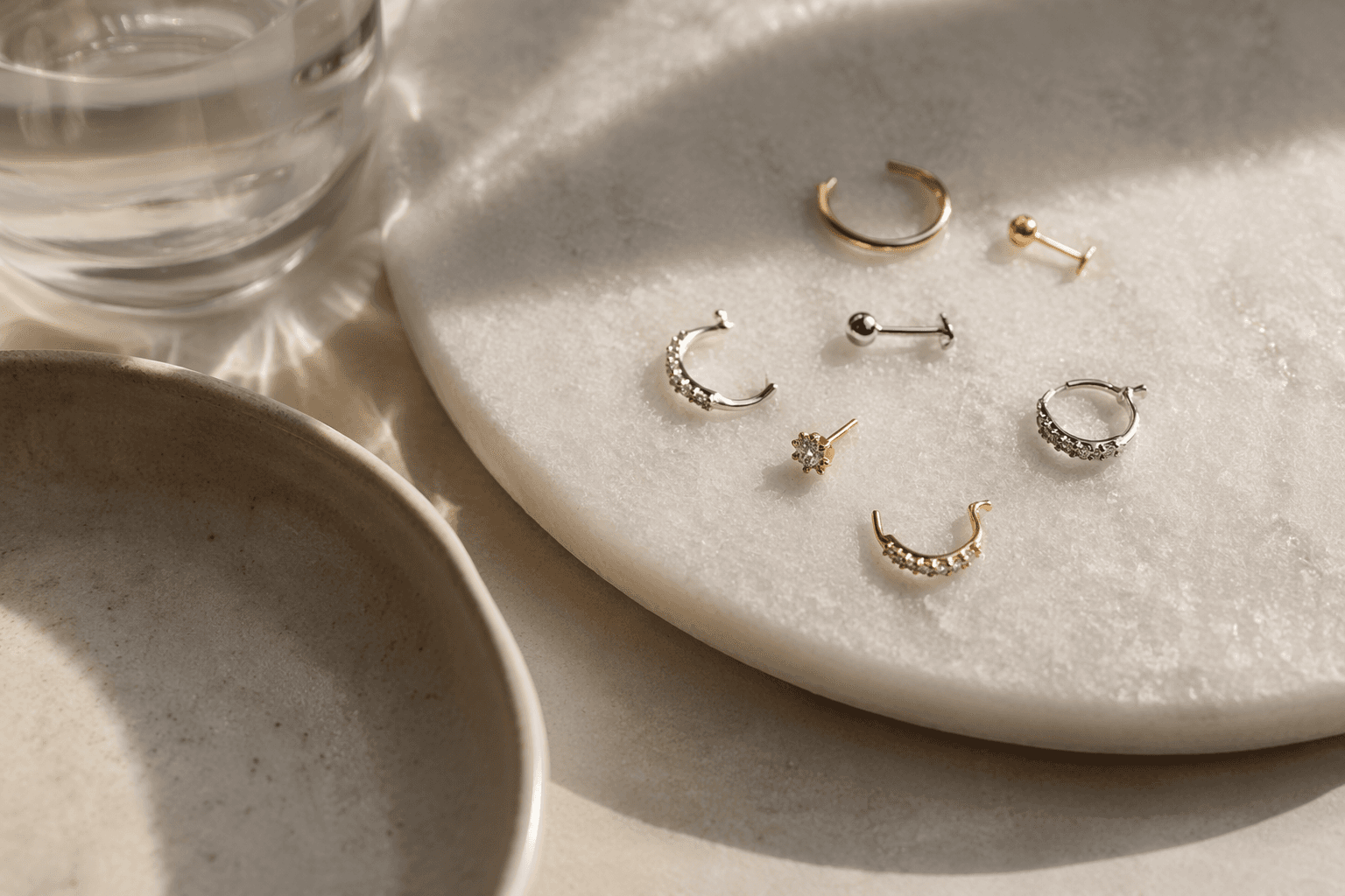 Cartilage earrings turn the curated ear into polished everyday style