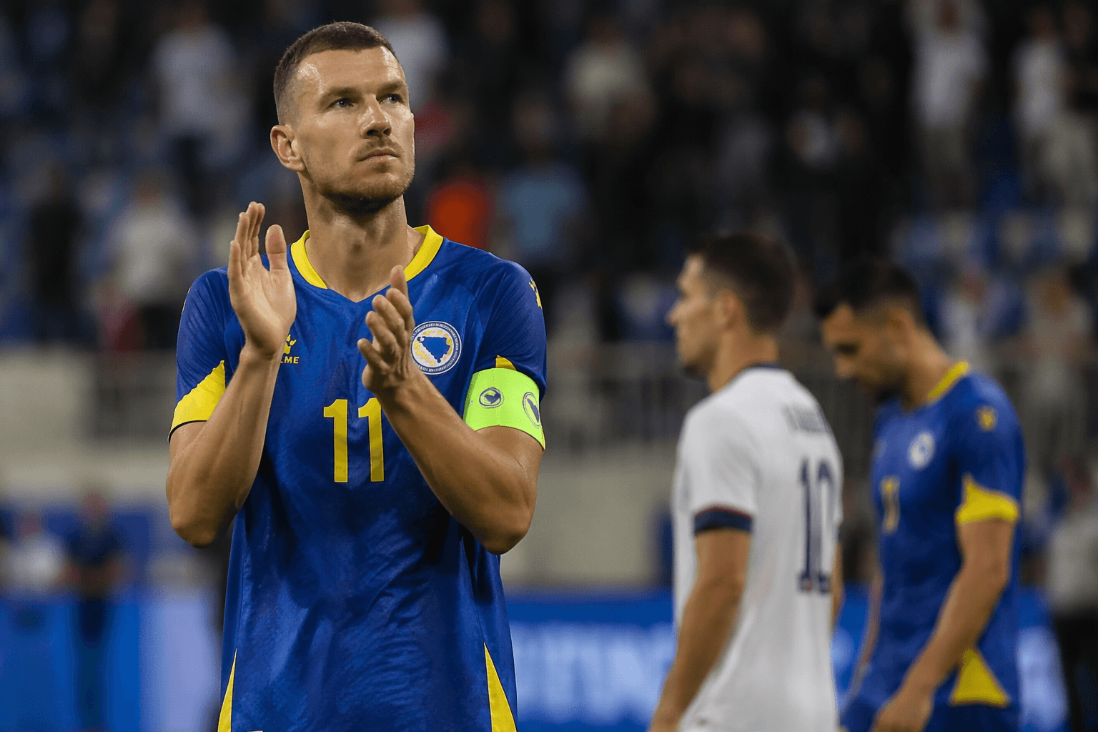 Dzeko proud despite Bosnia's 2-0 loss to United States