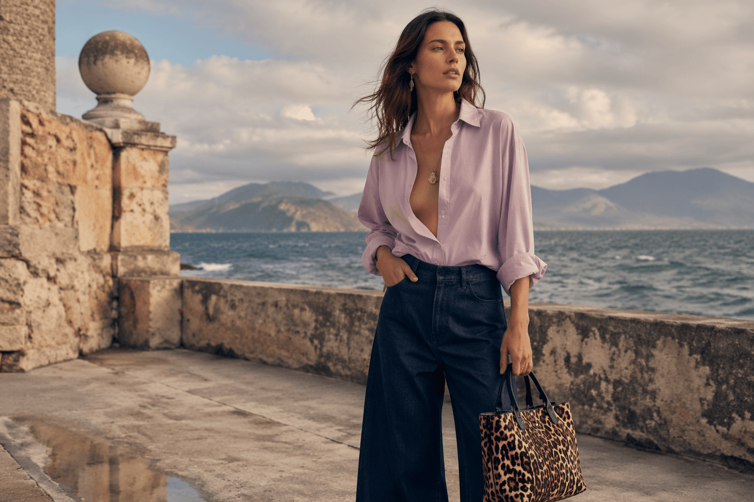Playful pastels and denim define resort 2027 contemporary style