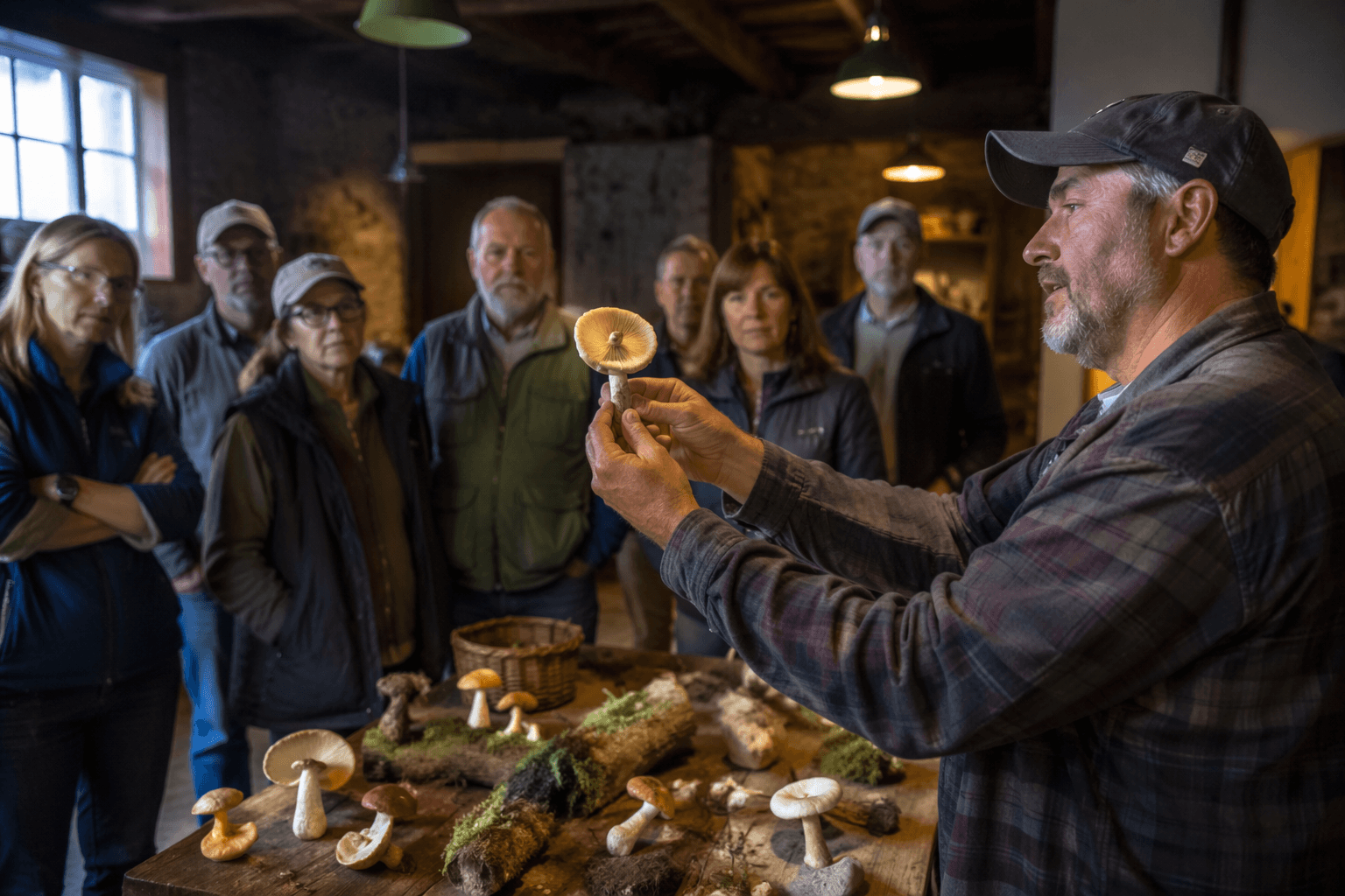 Greg Marley to teach beginners foolproof edible mushroom foraging
