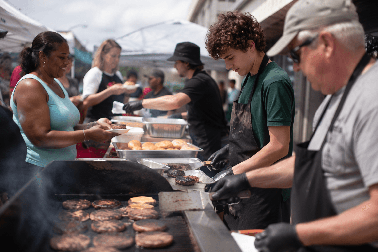 Crystal Fresh Market cookout to support Forest Park robotics team
