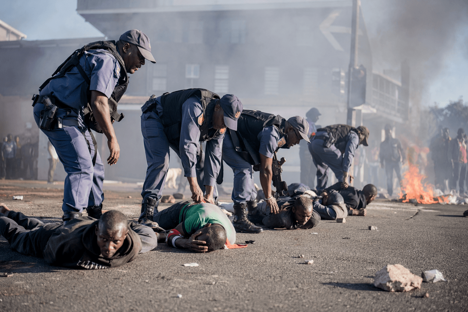 South Africa arrests more than 900 in anti-migrant protests