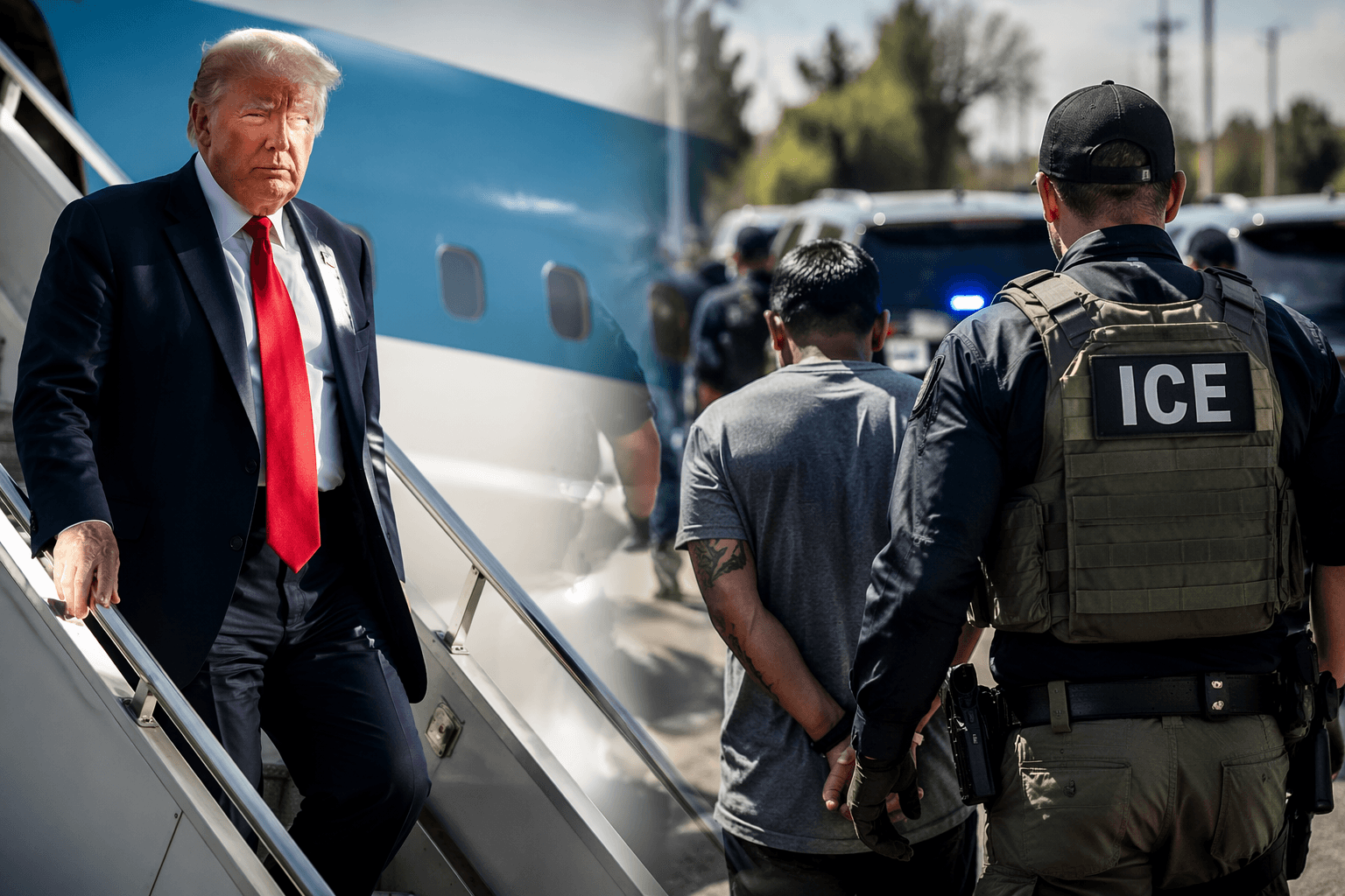 Trump’s Y.M.C.A. anthem and ICE crackdown fuel backlash