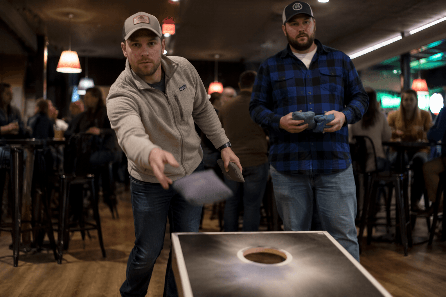 Snowden and Connolly end Boarder Patrol’s Wayne cornhole reign