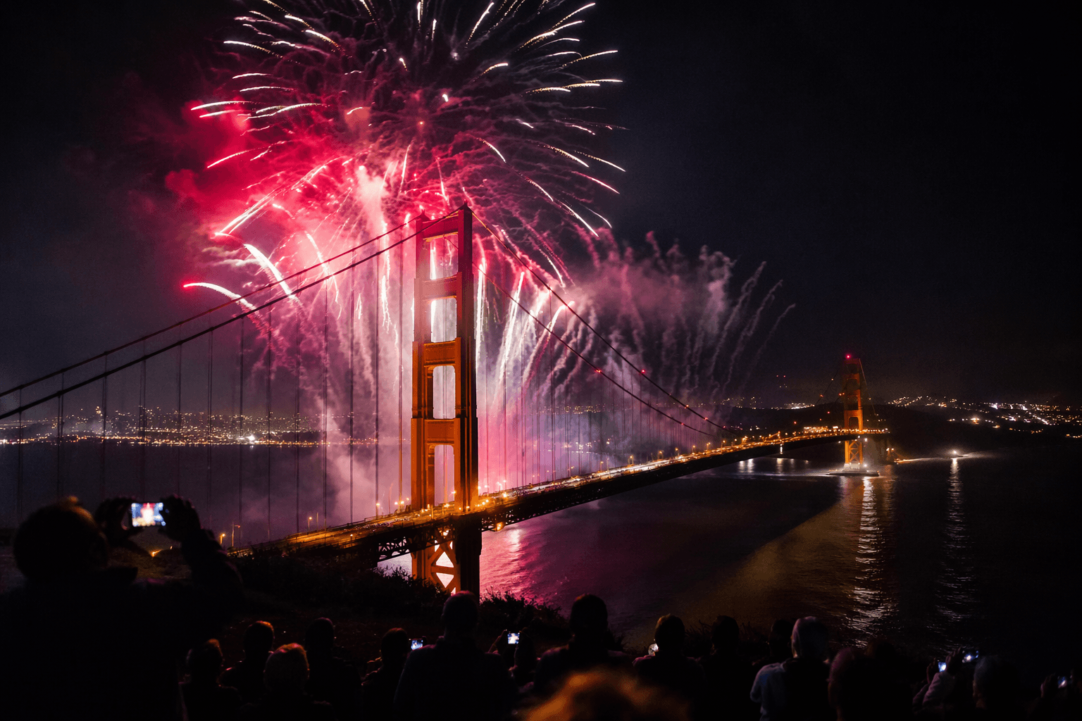 San Francisco plans rare Golden Gate Bridge fireworks for July 4