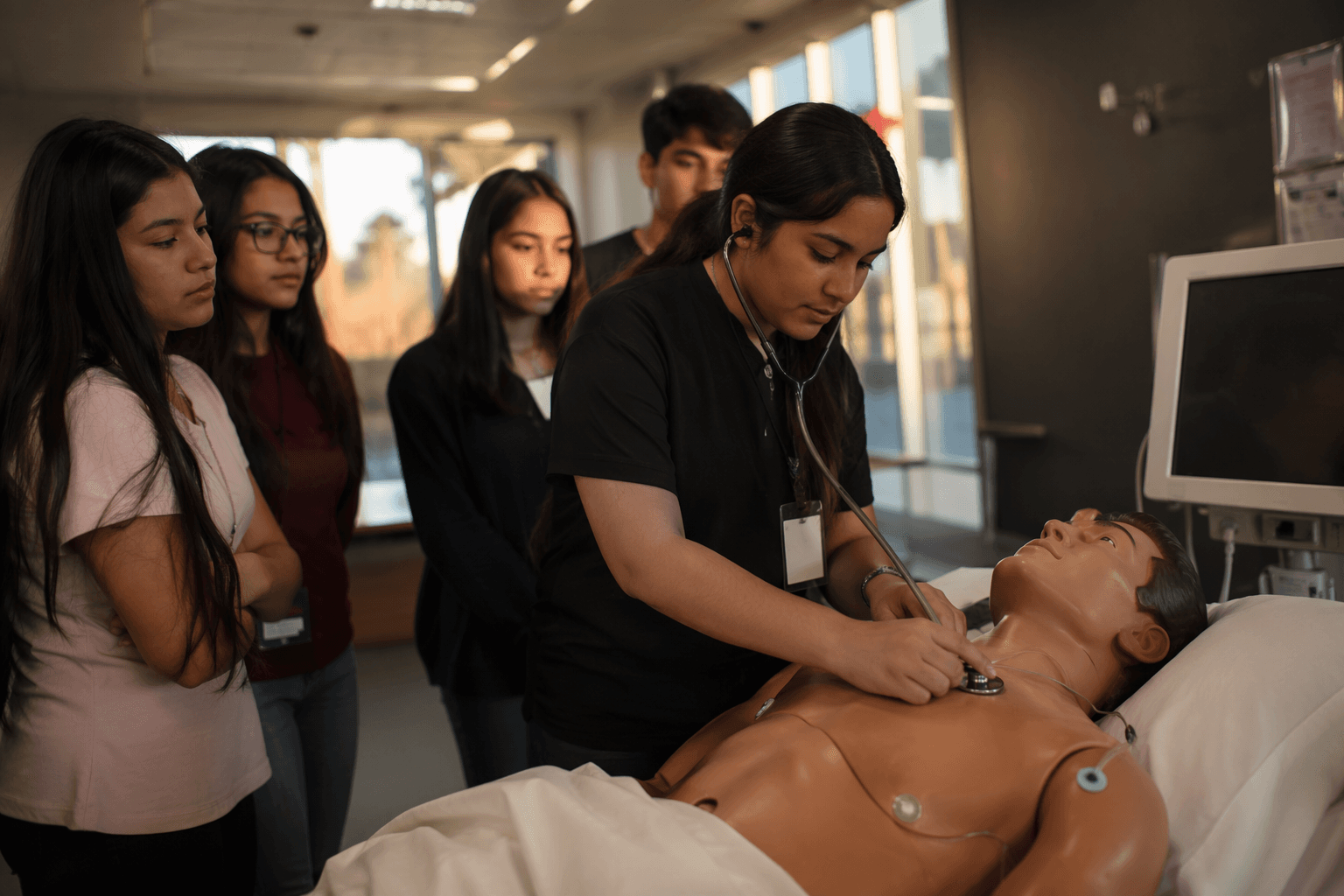 Onvida Health shows Yuma students healthcare careers beyond doctors, nurses