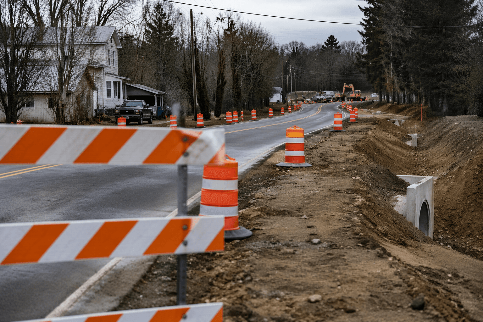 ODOT closes SR 93 in McArthur for realignment project