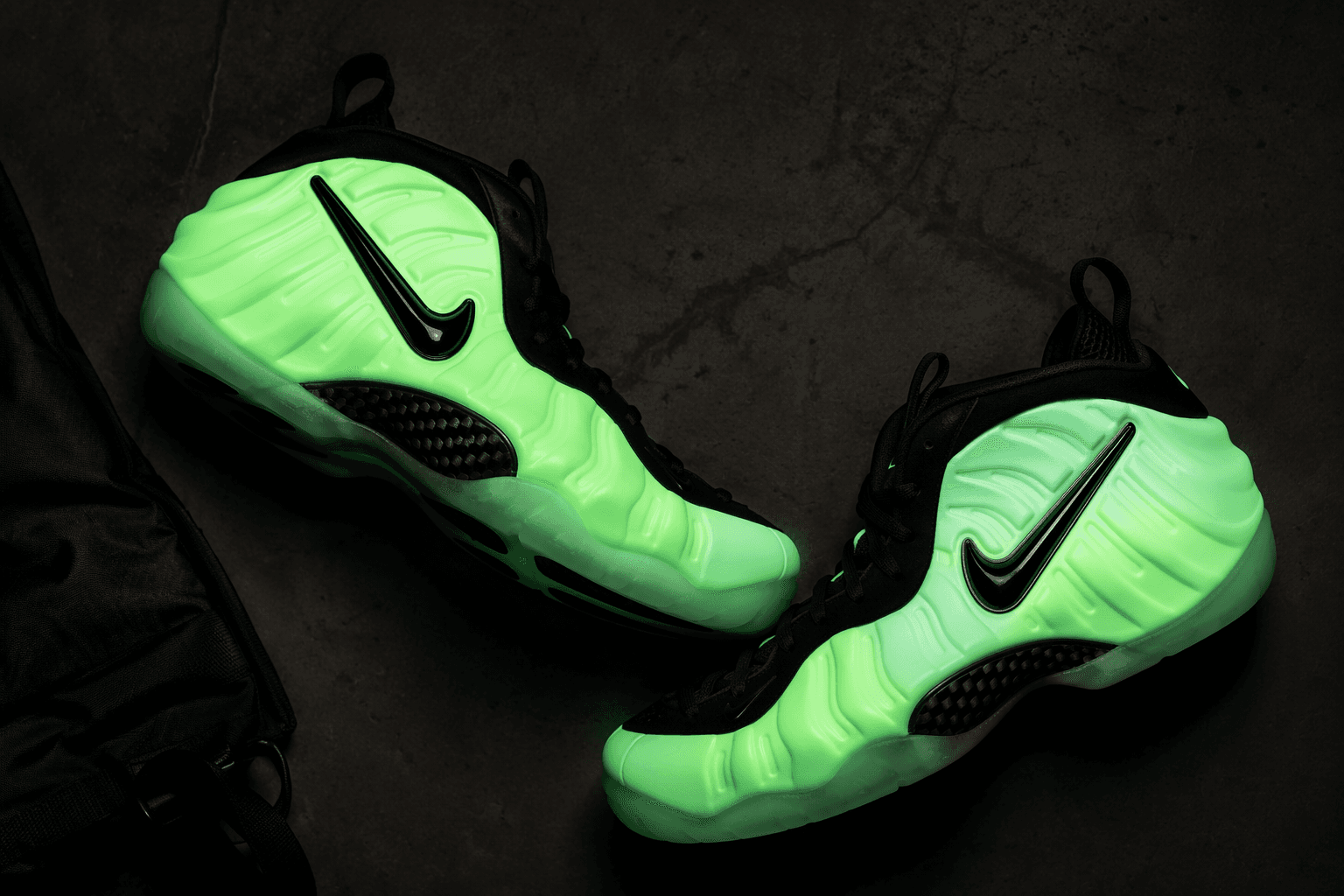 Nike Air Foamposite Pro PRM glows in the dark for fall 2026 drop