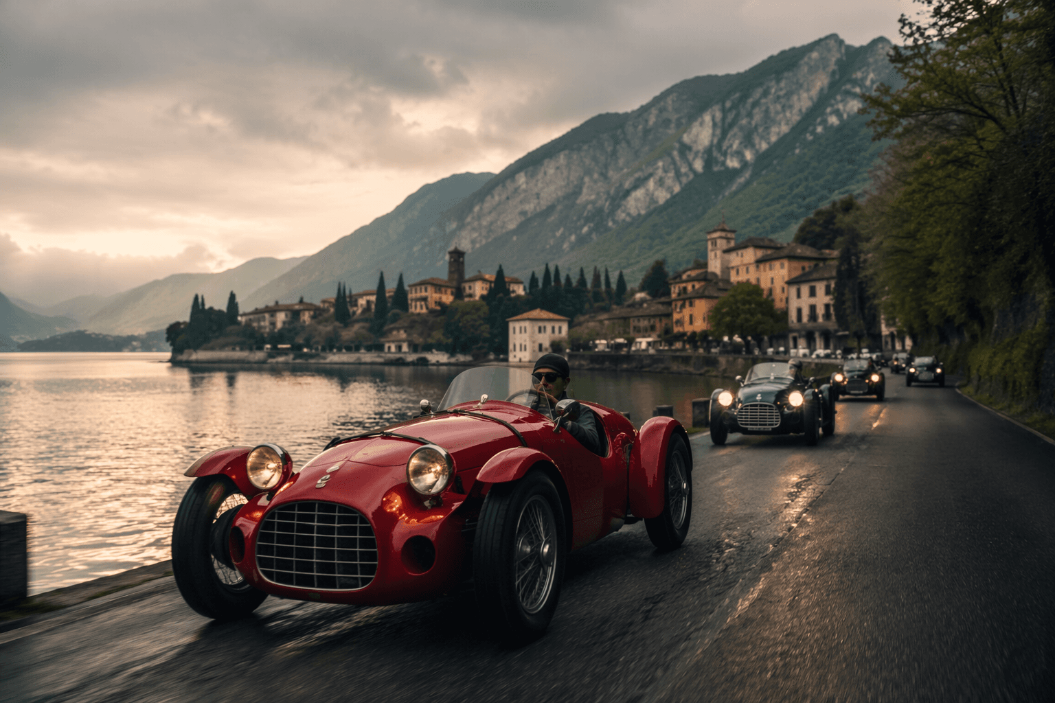 Louis Vuitton revives classic-car rally for Monza Grand Prix weekend