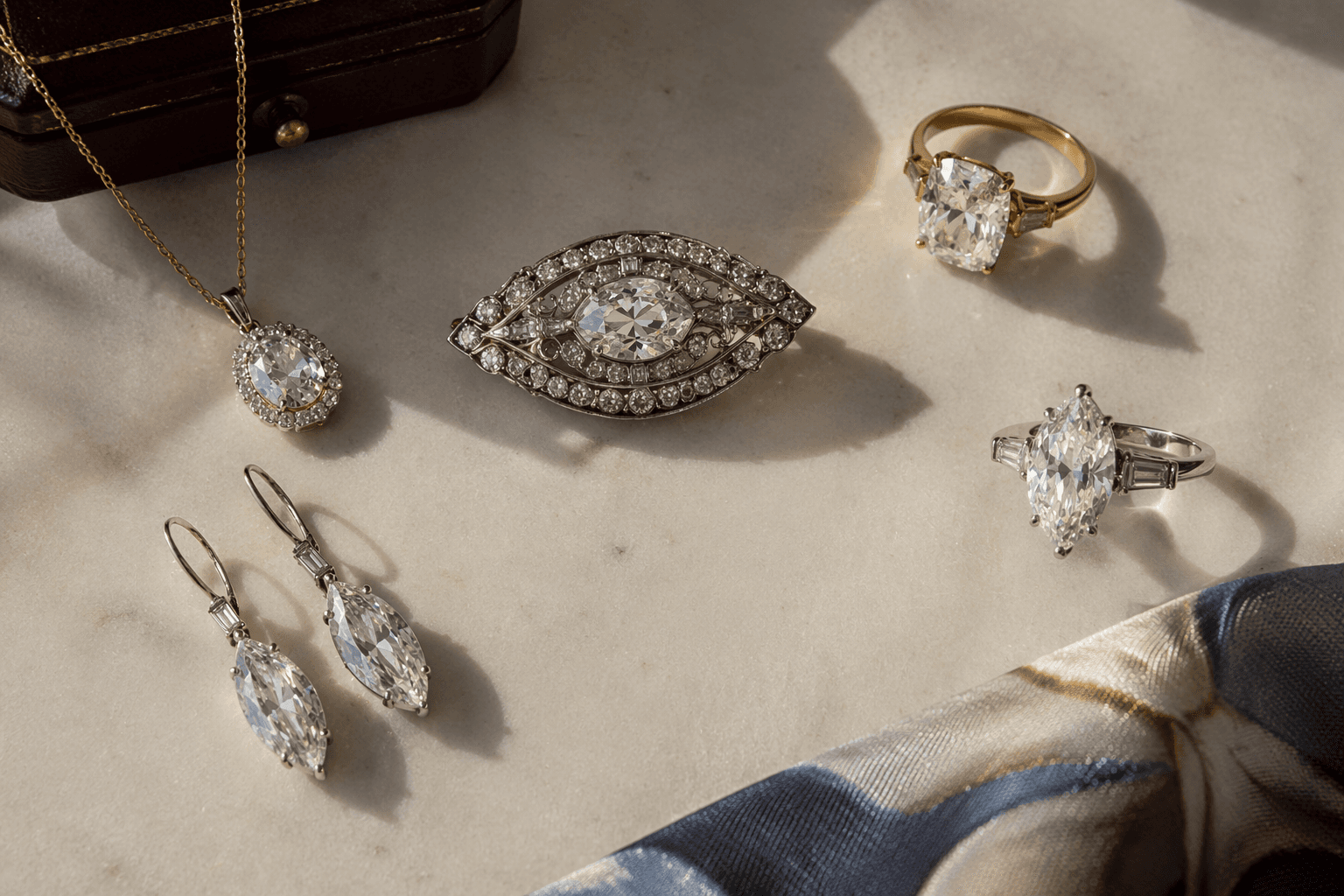 Branded antique jewelry surges as vintage diamond shortages tighten