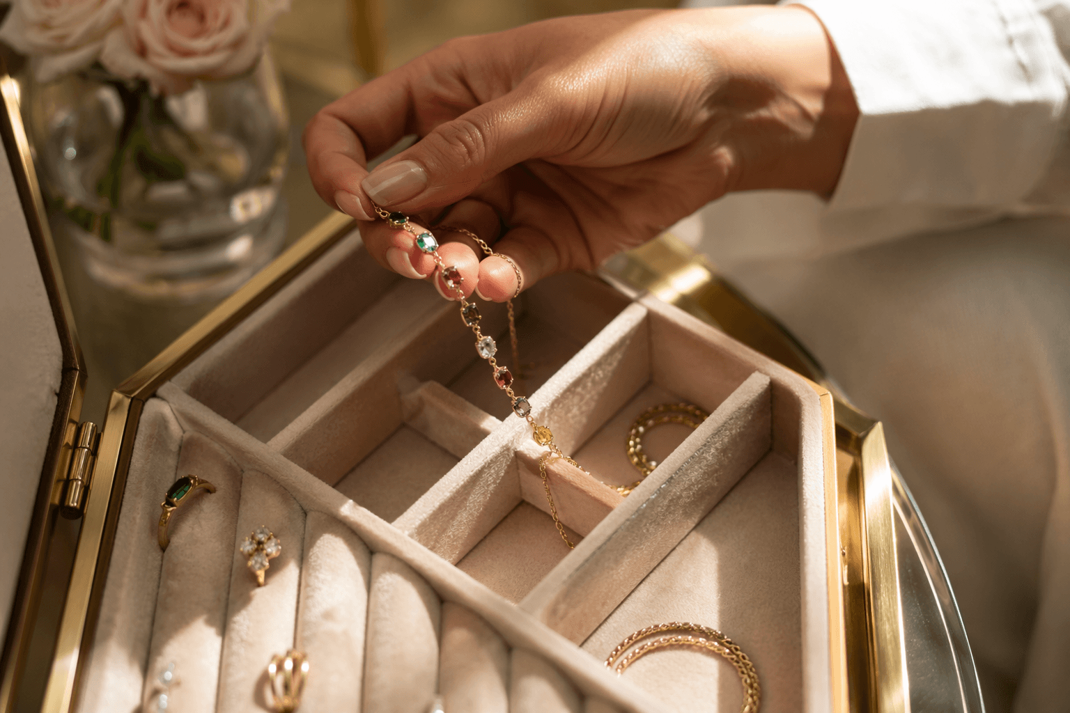 acrostic jewelry turns gemstones into secret messages