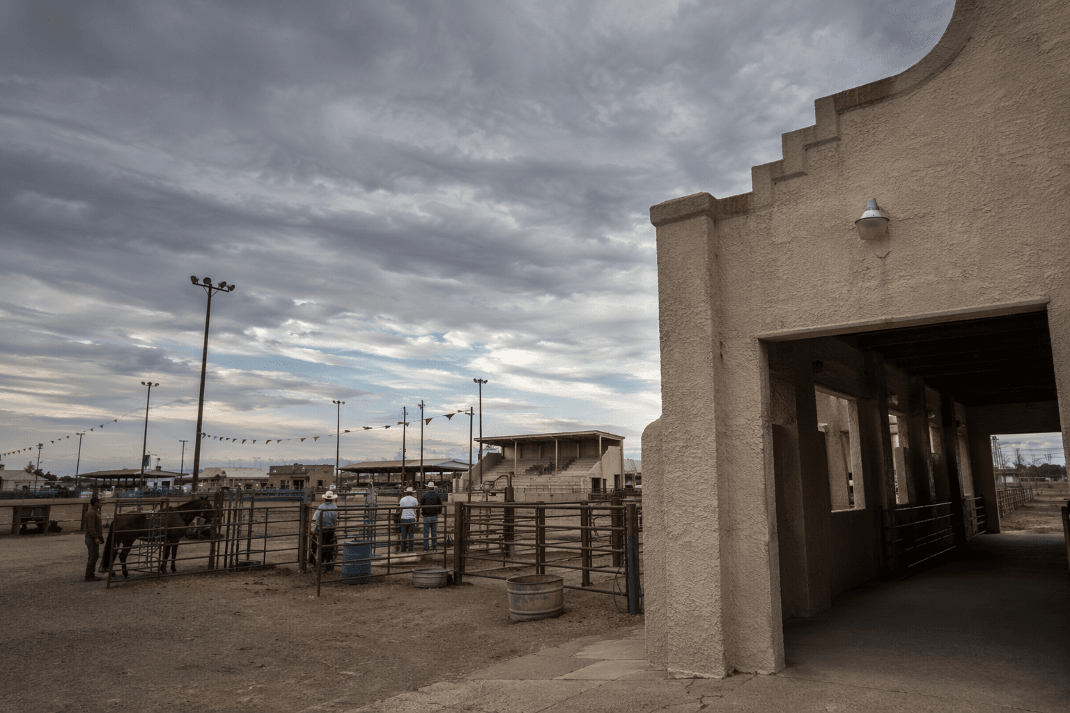 Hidalgo County Fairgrounds stands as a lasting WPA landmark in Lordsburg