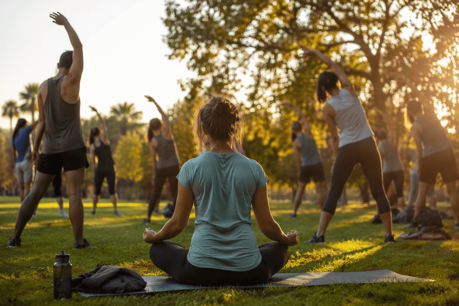 Meditation and exercise may work together to ease depression, anxiety