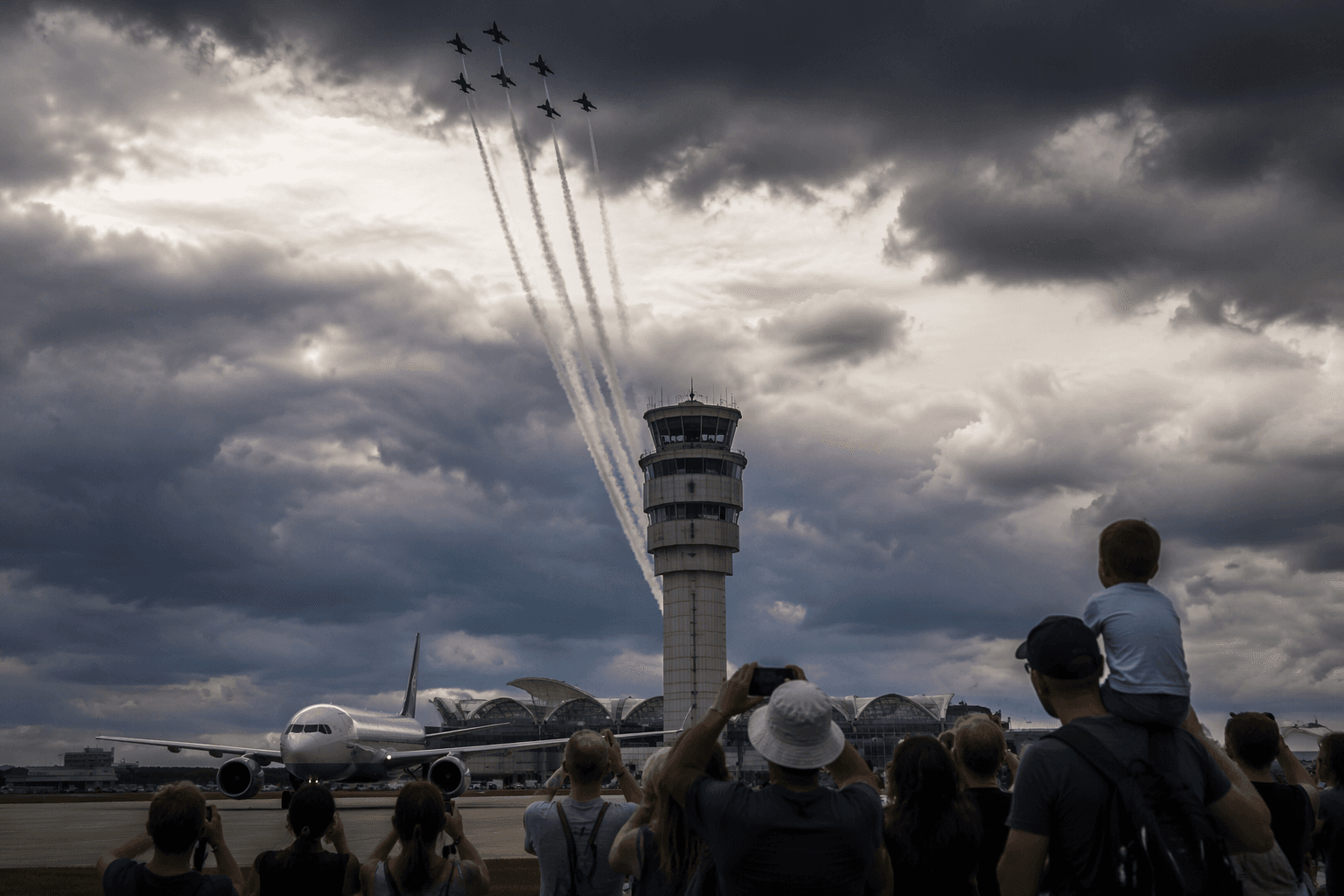 Holiday flights face heat, storms and Reagan National shutdowns