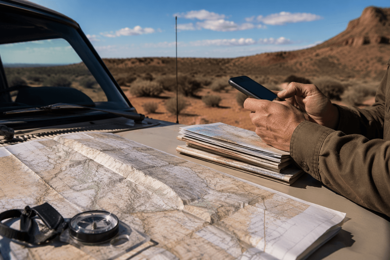 How to navigate the Four Corners with maps, not just apps