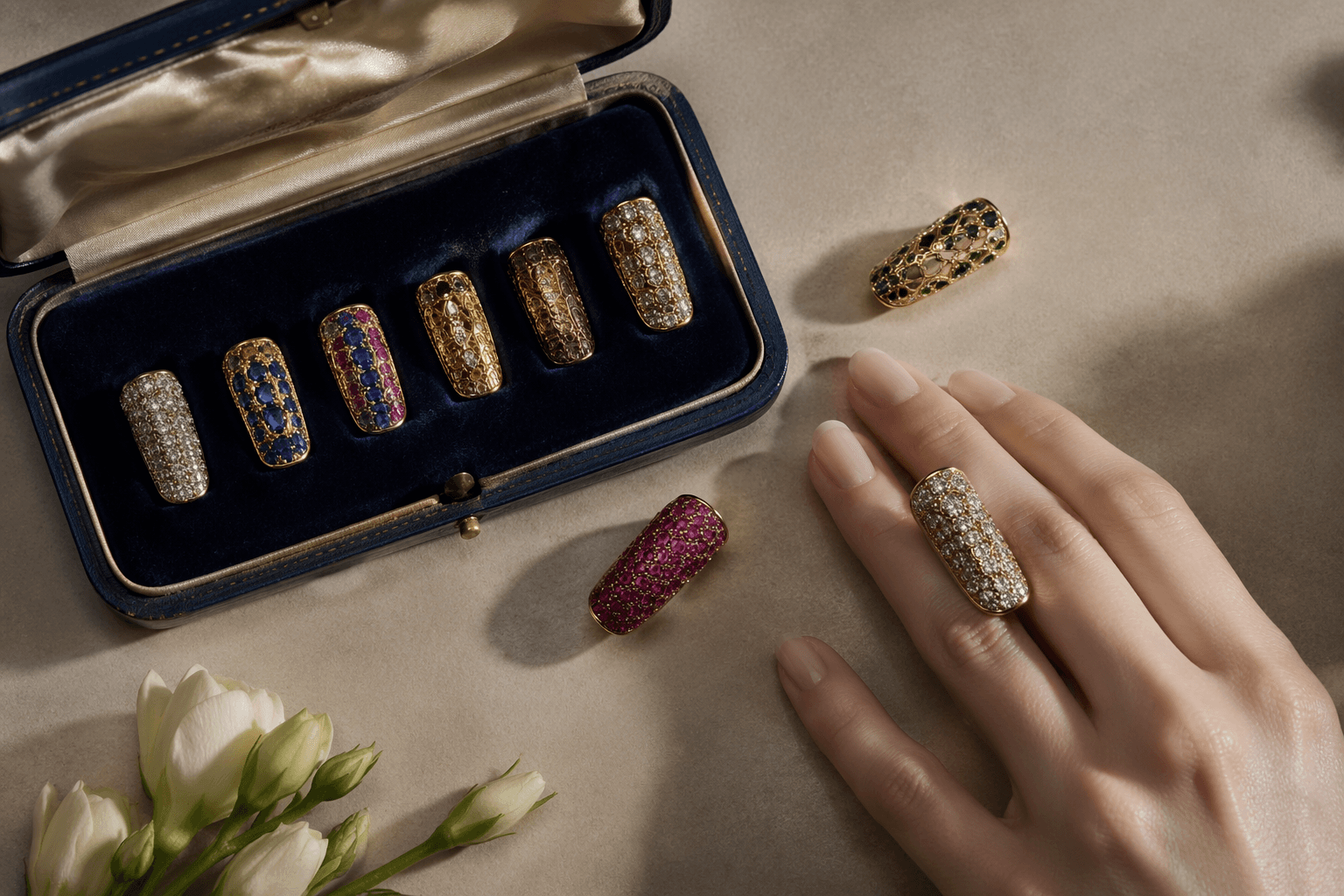 Mellerio revives 1951 nail design as rare high jewelry