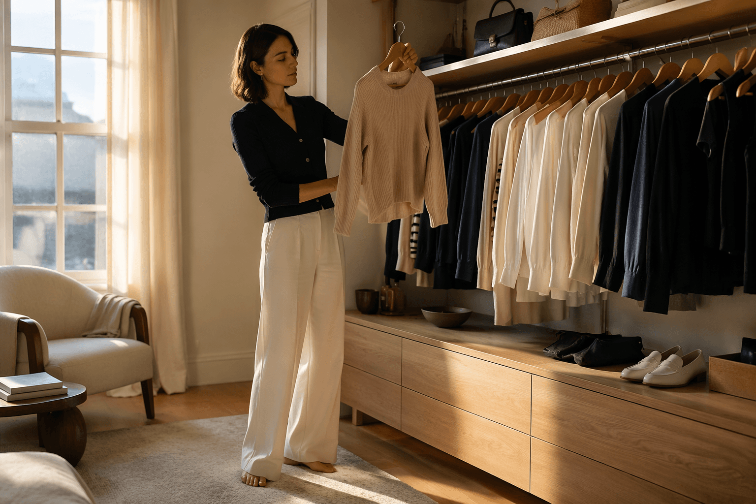 How to keep a capsule wardrobe looking current year-round