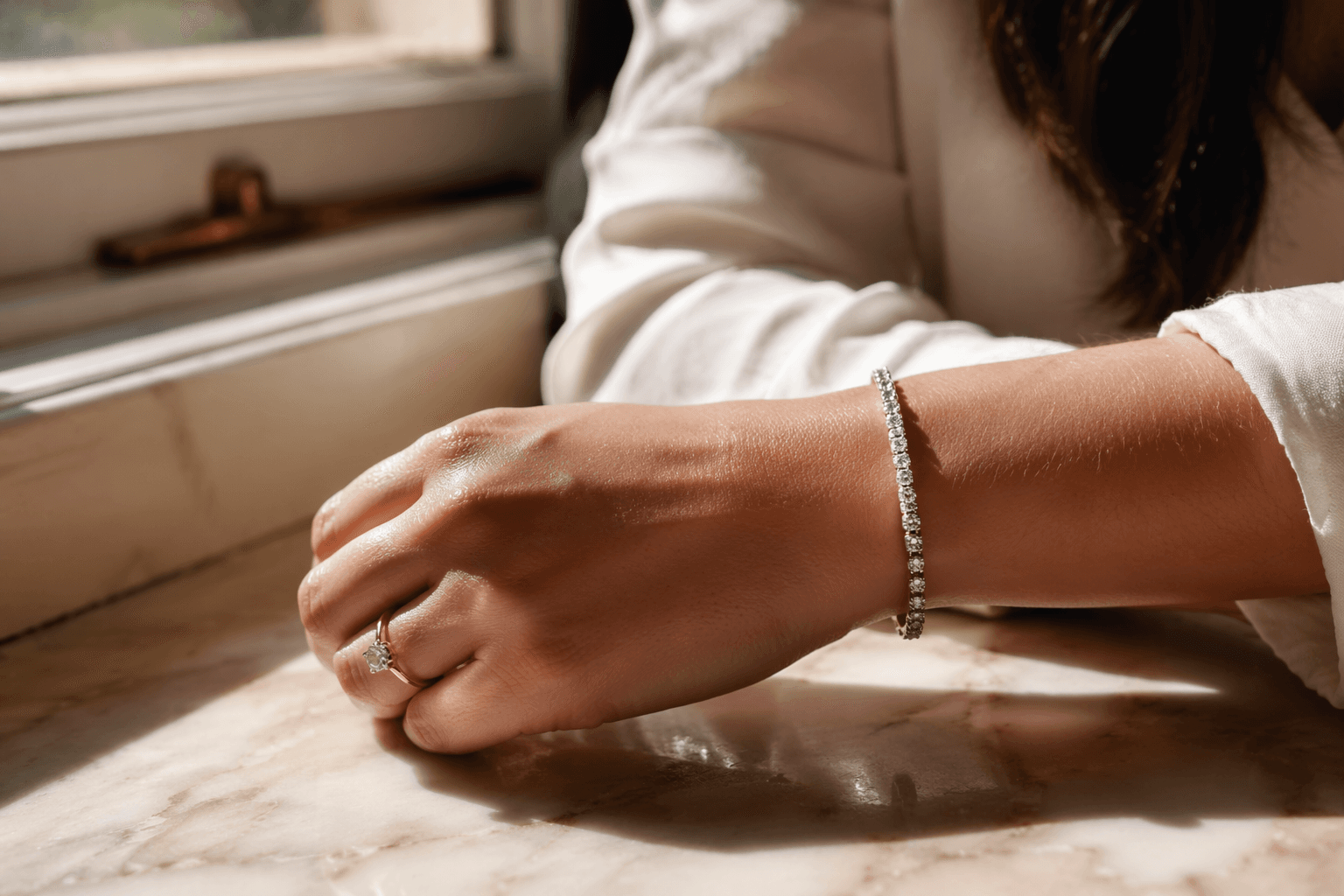 Tennis bracelets return as the ultimate old-money jewelry staple