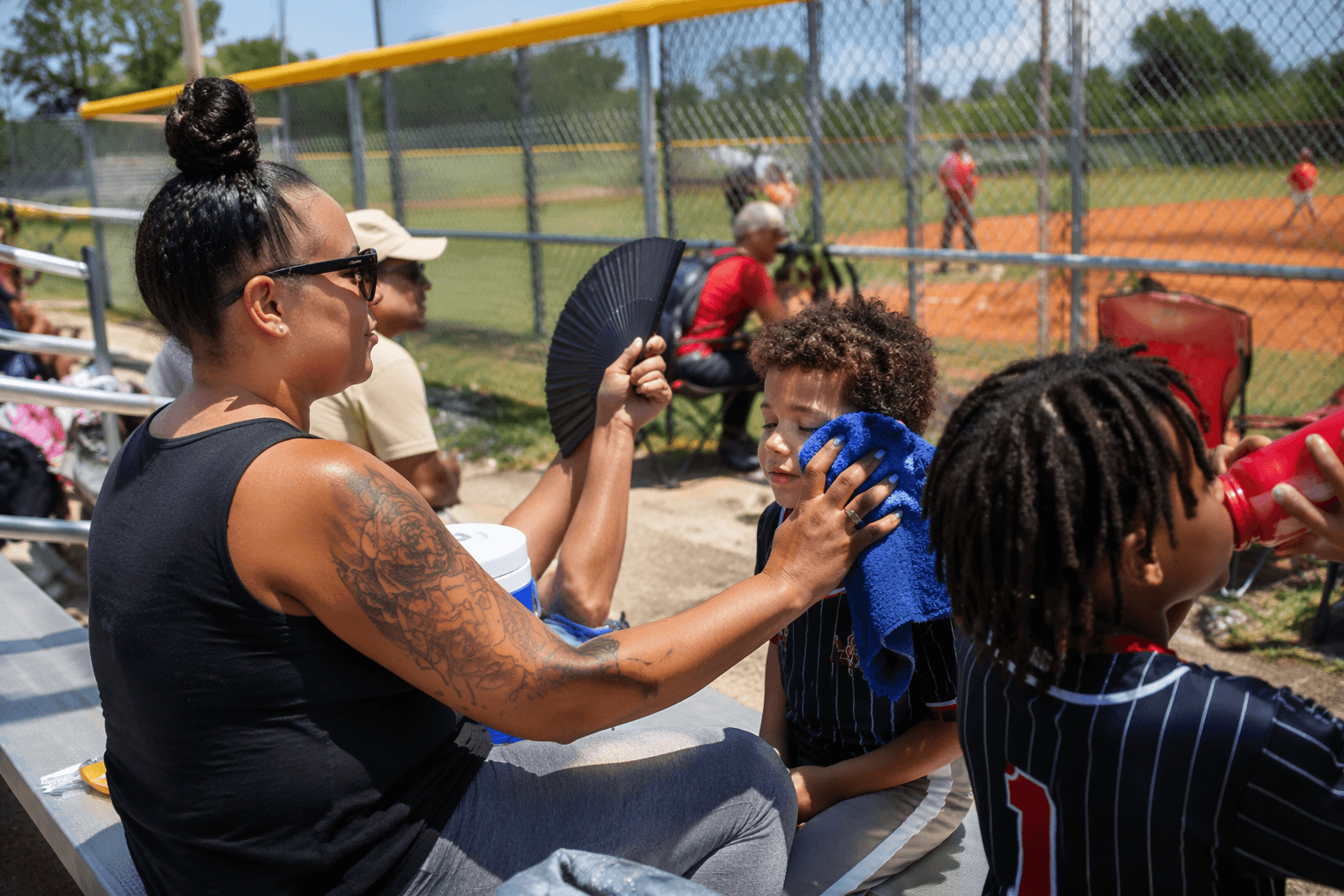 High Point youth baseball families brace for dangerous holiday heat