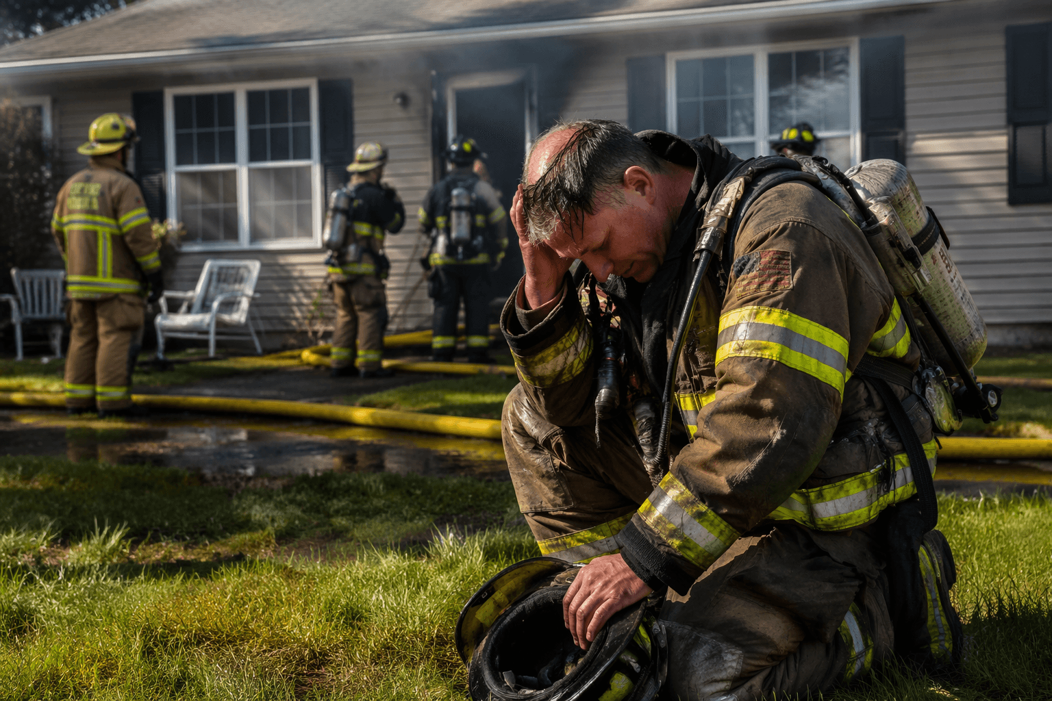 Manlius fire leaves resident burned, firefighter treated for heat exhaustion