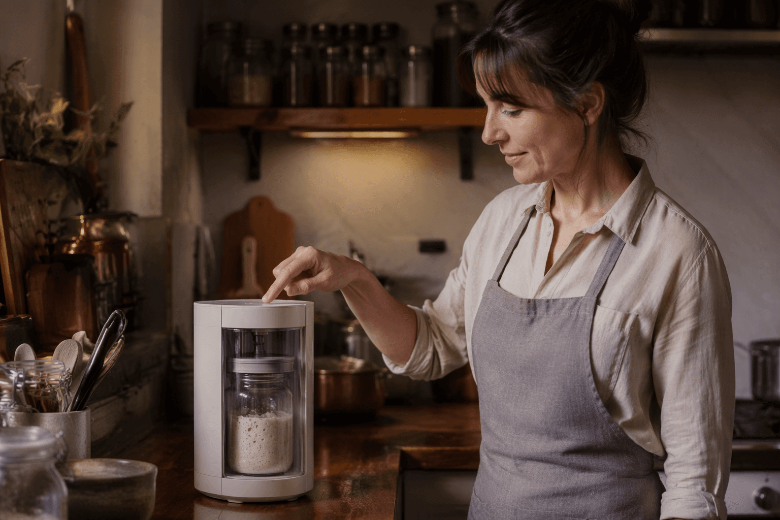 King Arthur’s Sourdough Sidekick automates starter feeding for home bakers