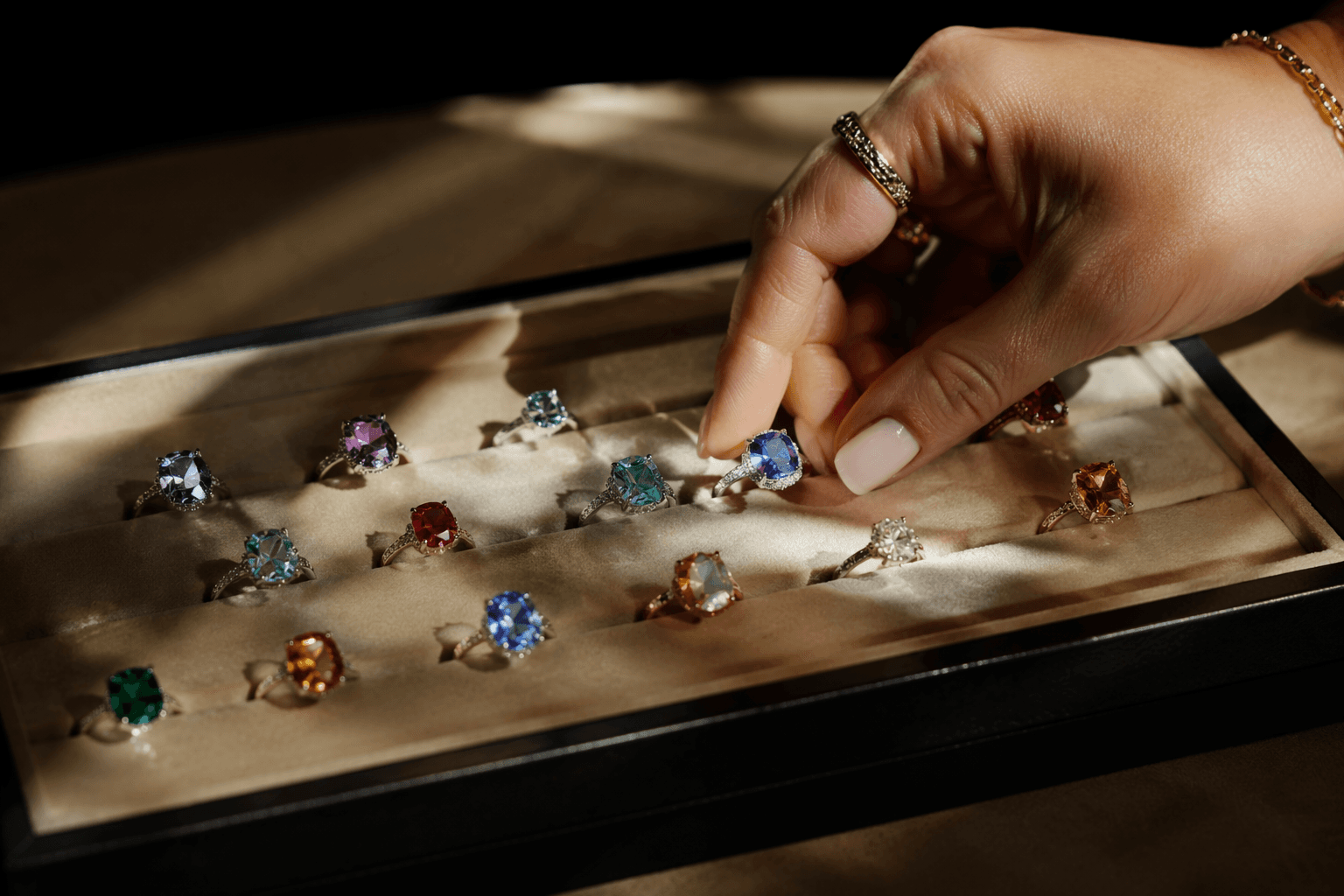 Birthstone colors by month, and what each gemstone symbolizes
