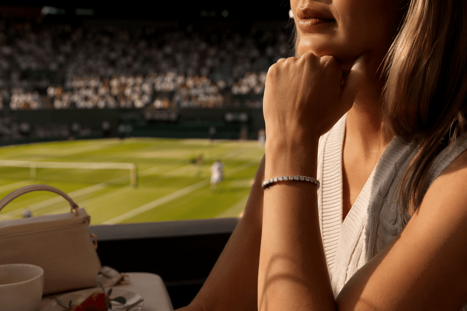 Tennis bracelets serve up a summer sports-luxe comeback at Wimbledon