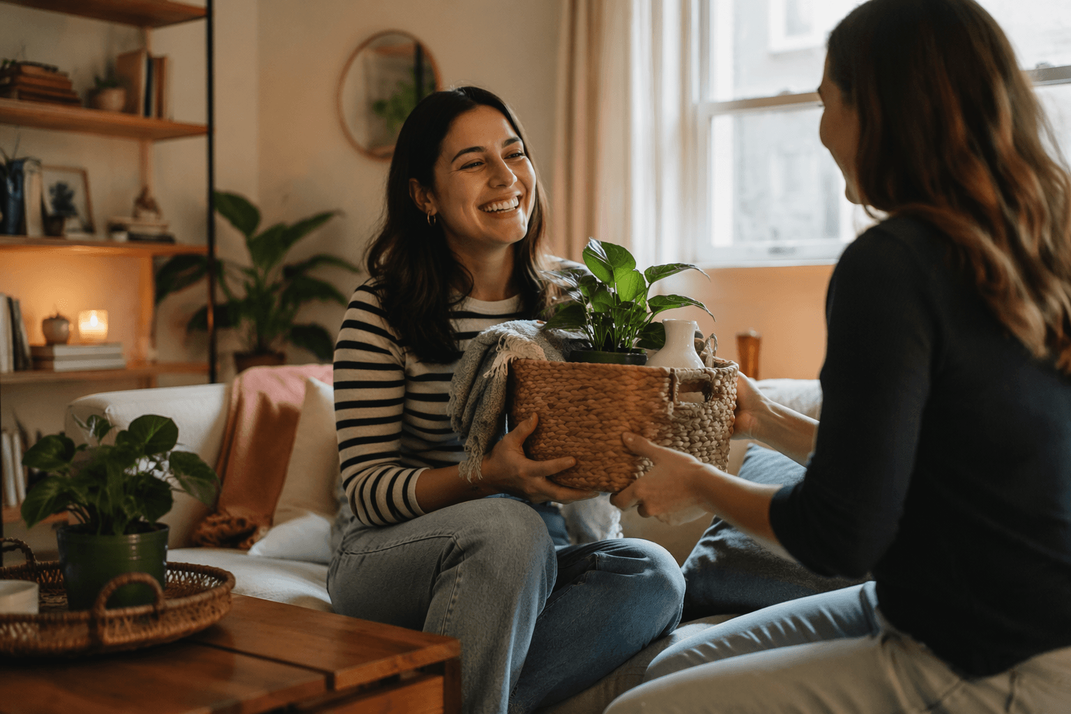 Renter-friendly housewarming gifts that add style without risking deposits