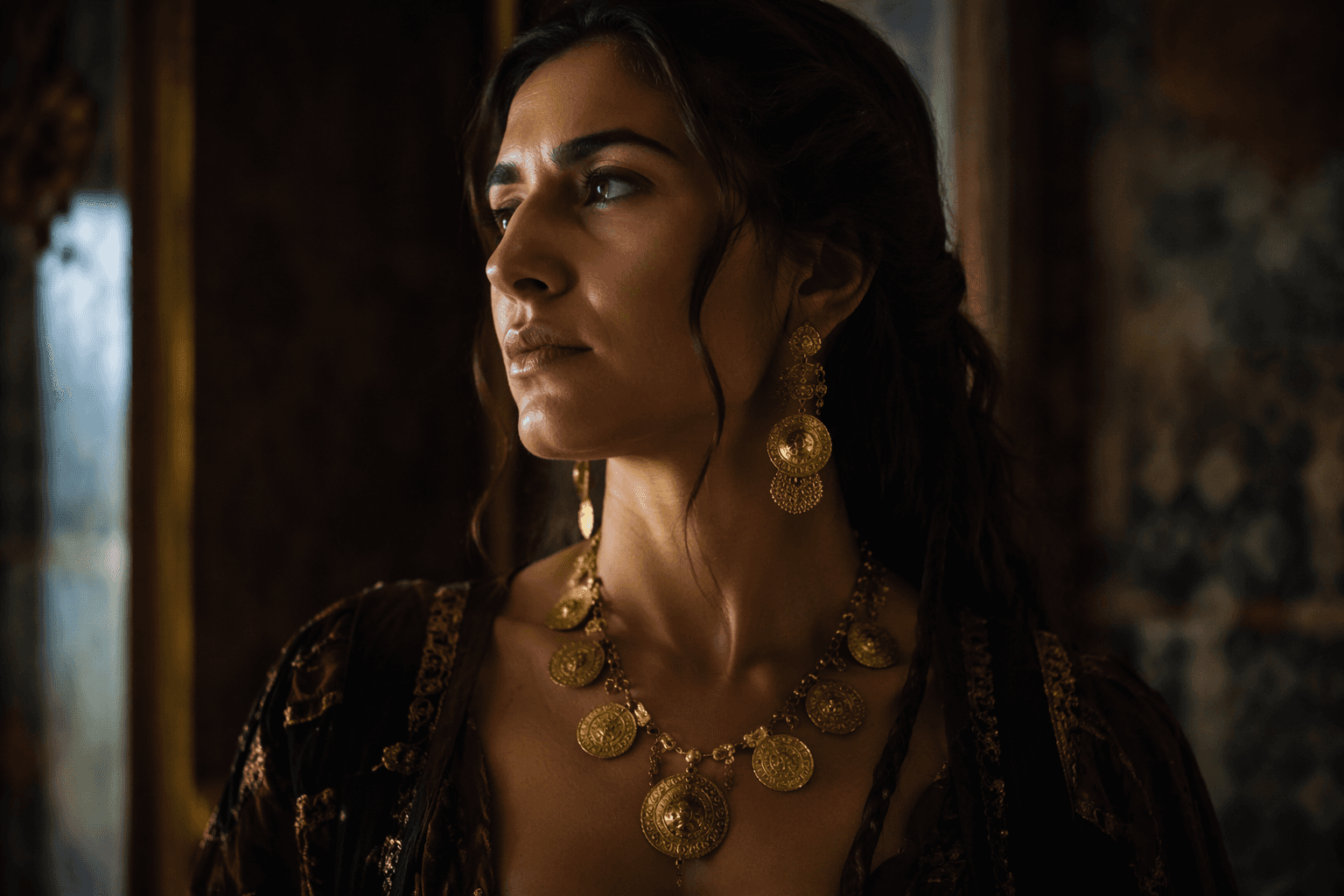 Gold coin jewelry carried power, protection and imperial symbolism