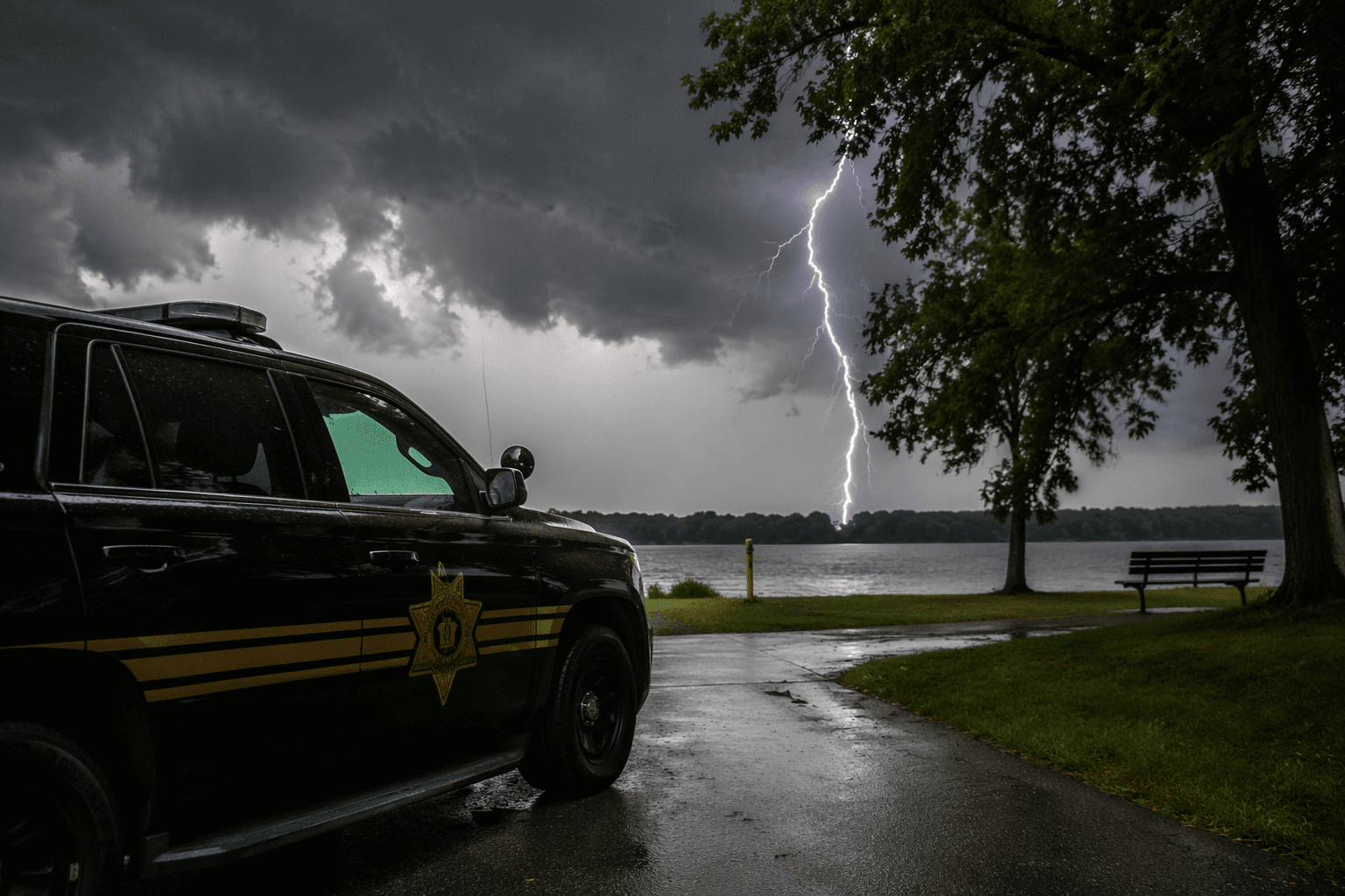 Seminole County deputy hospitalized after lightning strike in Geneva