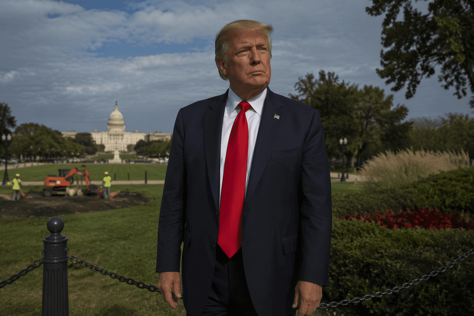 Trump diverts $90 million in park fees to Washington beautification