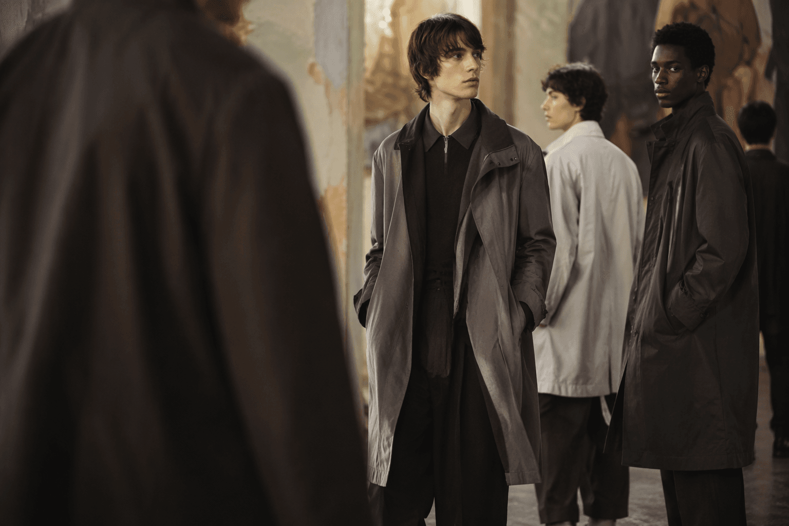 Undercover blends art and utility in Paris menswear lineup