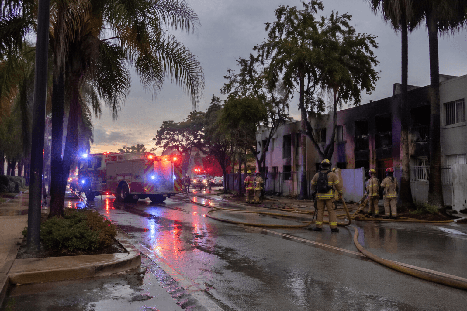 Fire contained at Fort Lauderdale building, no injuries reported