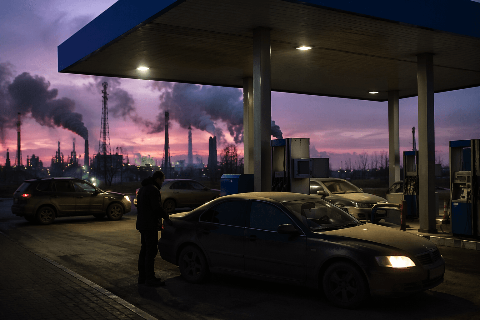 Russian fuel shortages deepen as Ukrainian strikes hit energy supply