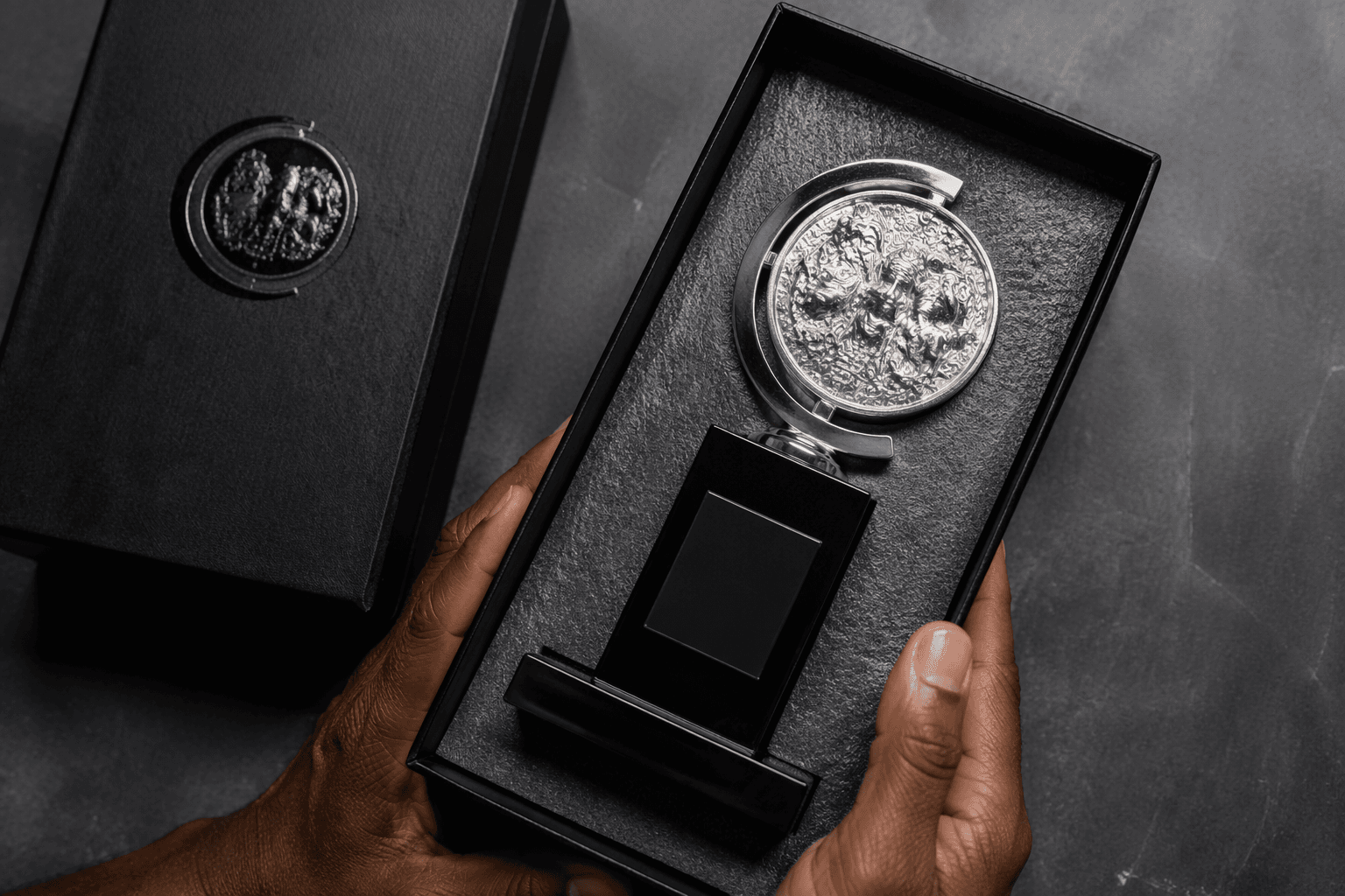Joshua Henry receives engraved Tony statuette, turning win into keepsake