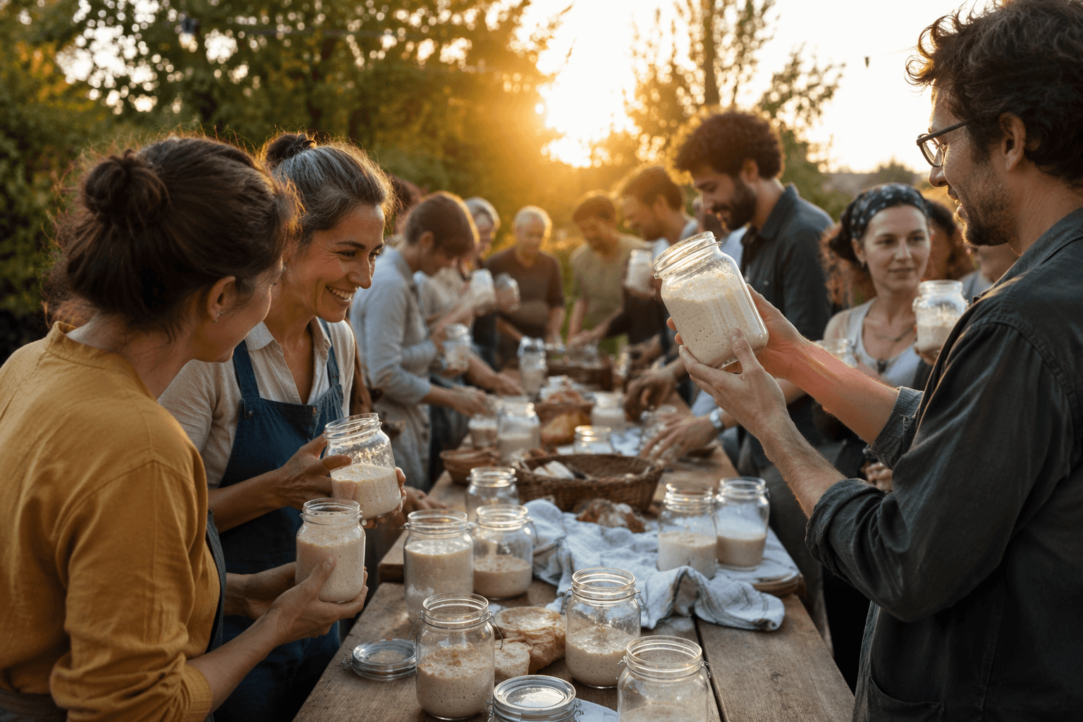 Sourdough starter is a living ecosystem, not a wild yeast blob