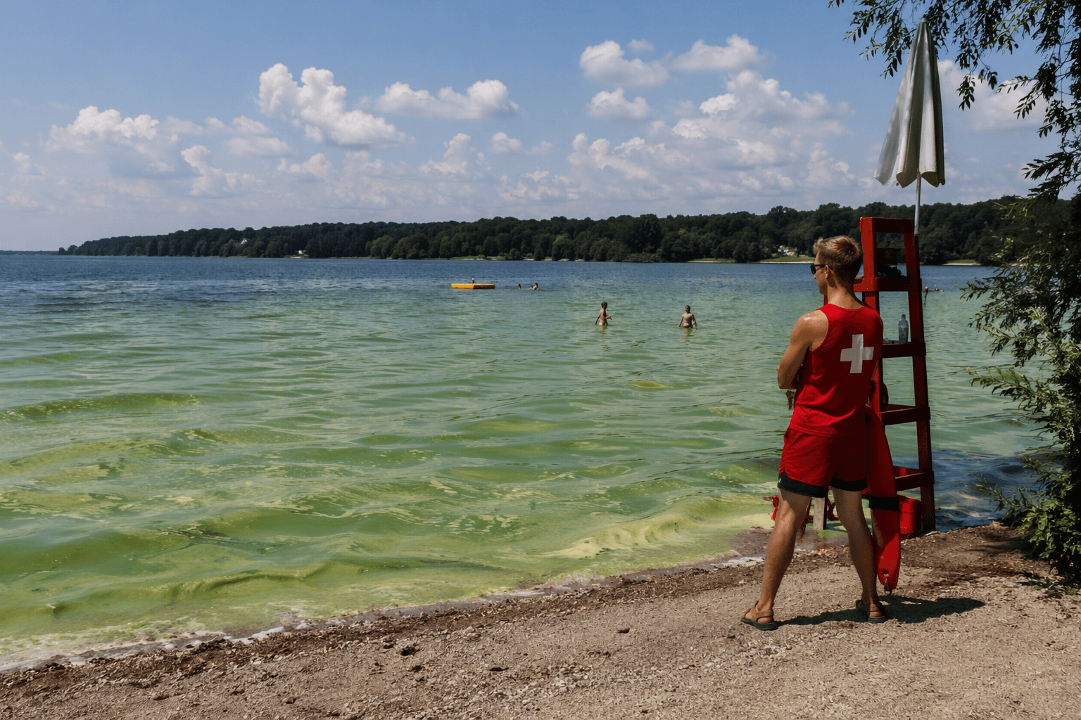 Jamesville Beach closes due to harmful algal blooms during heat wave