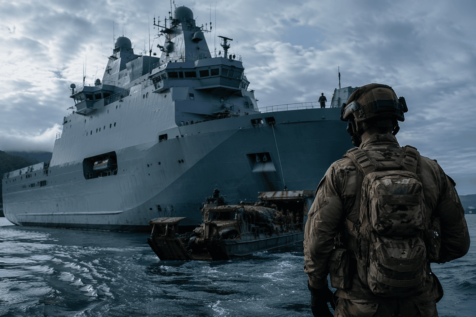 Britain and Netherlands sign £2.4 billion amphibious ship deal
