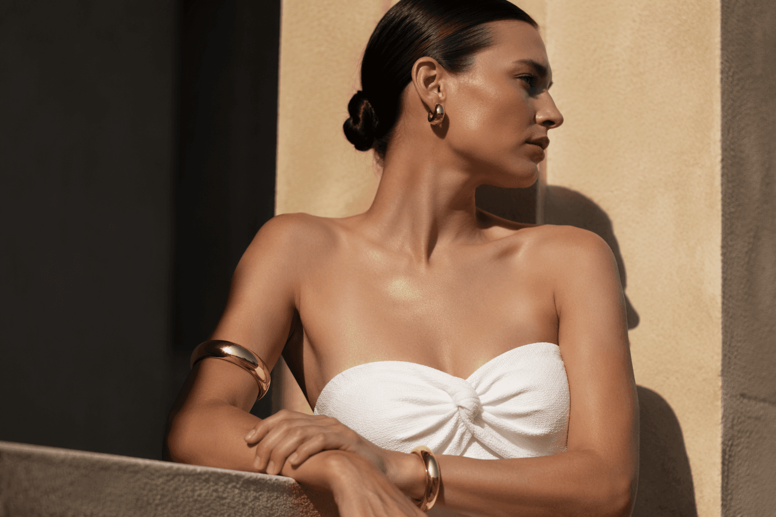 Cuff bracelets are summer 2026’s standout gold jewelry trend