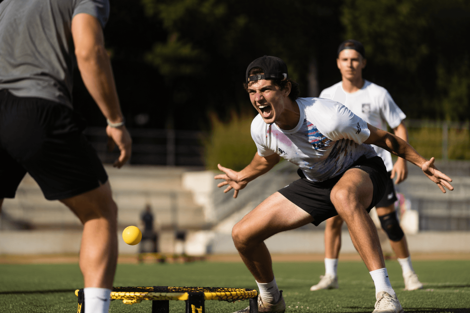 Paris 18th arrondissement puts roundnet at the center of summer program