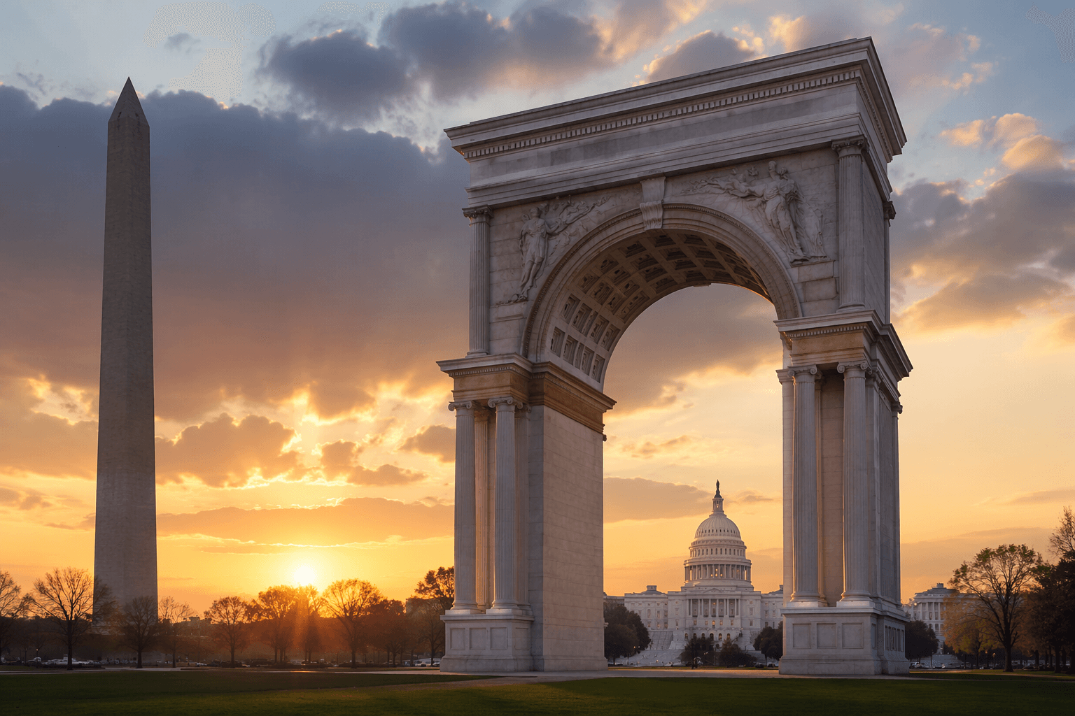 Trump allies fast-track approval of proposed Washington triumphal arch