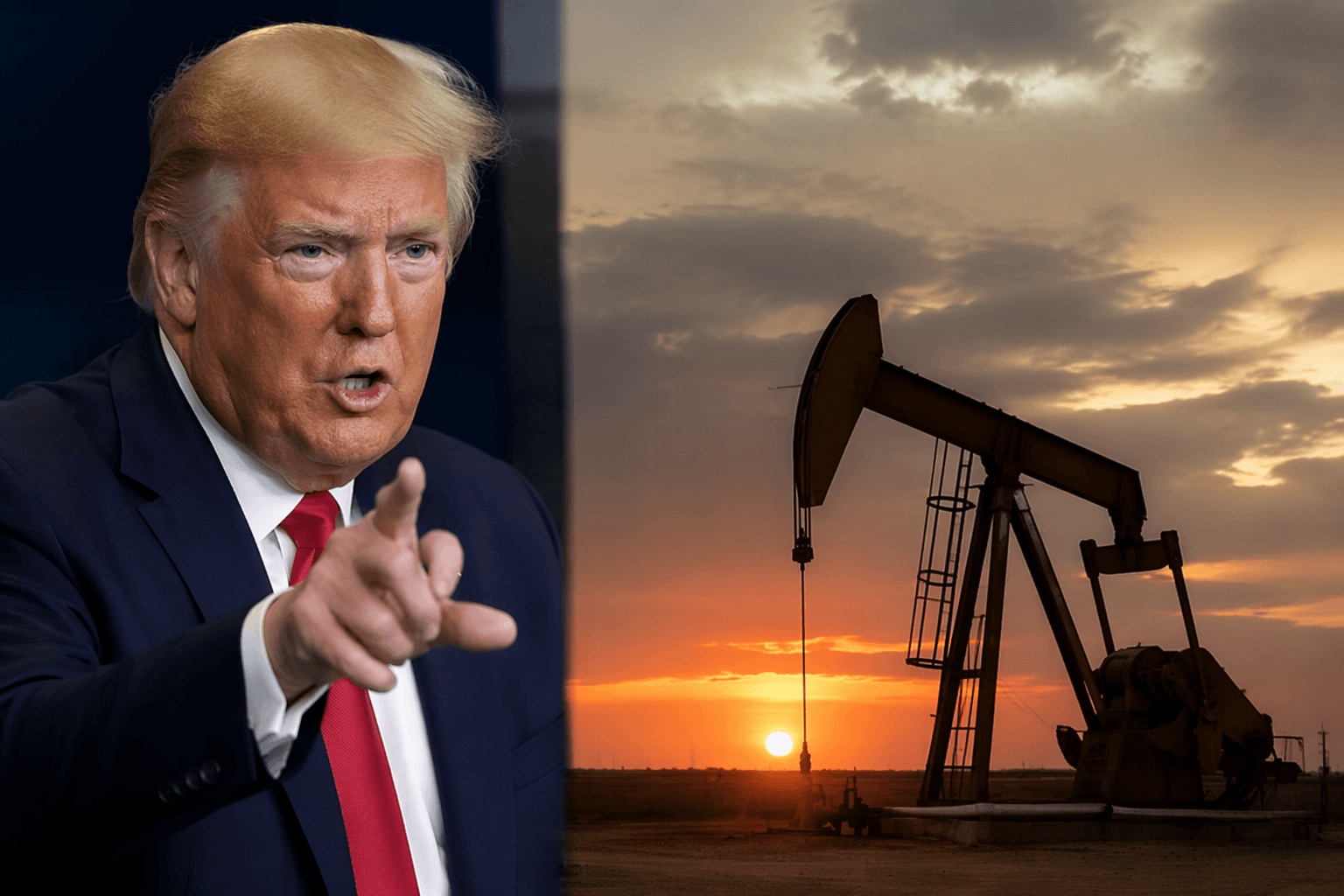 Oil prices jump as Trump says Iran deal is over, stocks tumble