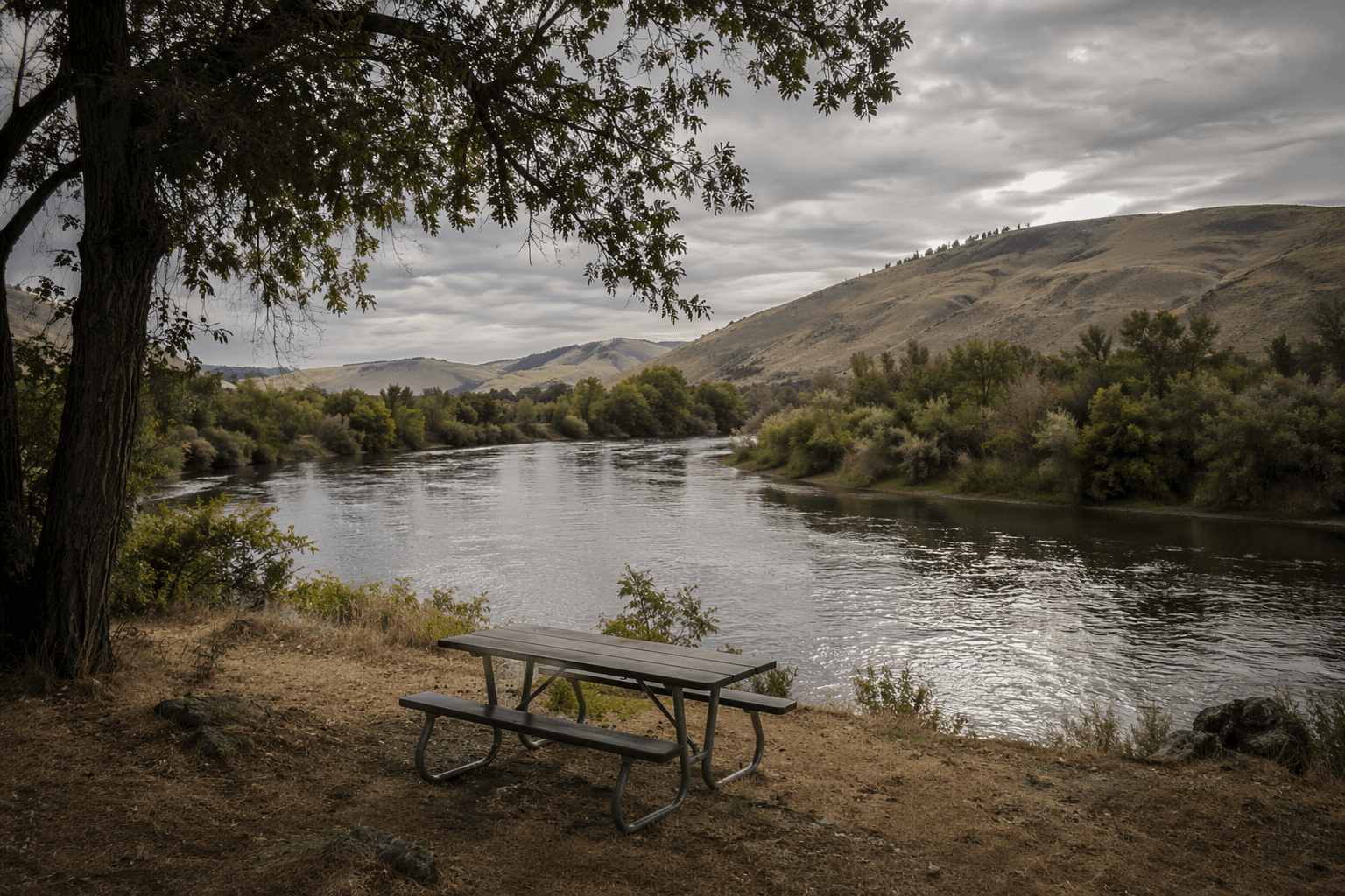 Hilgard Junction State Park offers a practical stop near La Grande