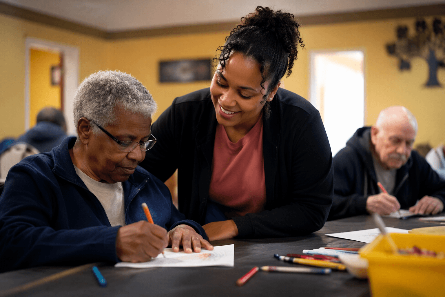 Greensboro adult day center offers respite for caregivers, support for patients