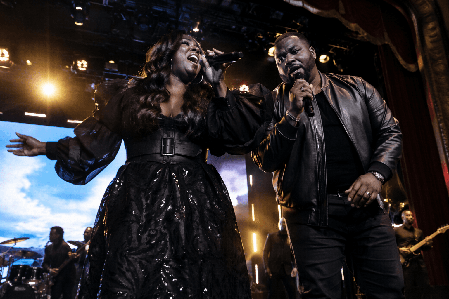 The War and Treaty performs Litty at historic Woolworth Theatre in Nashville