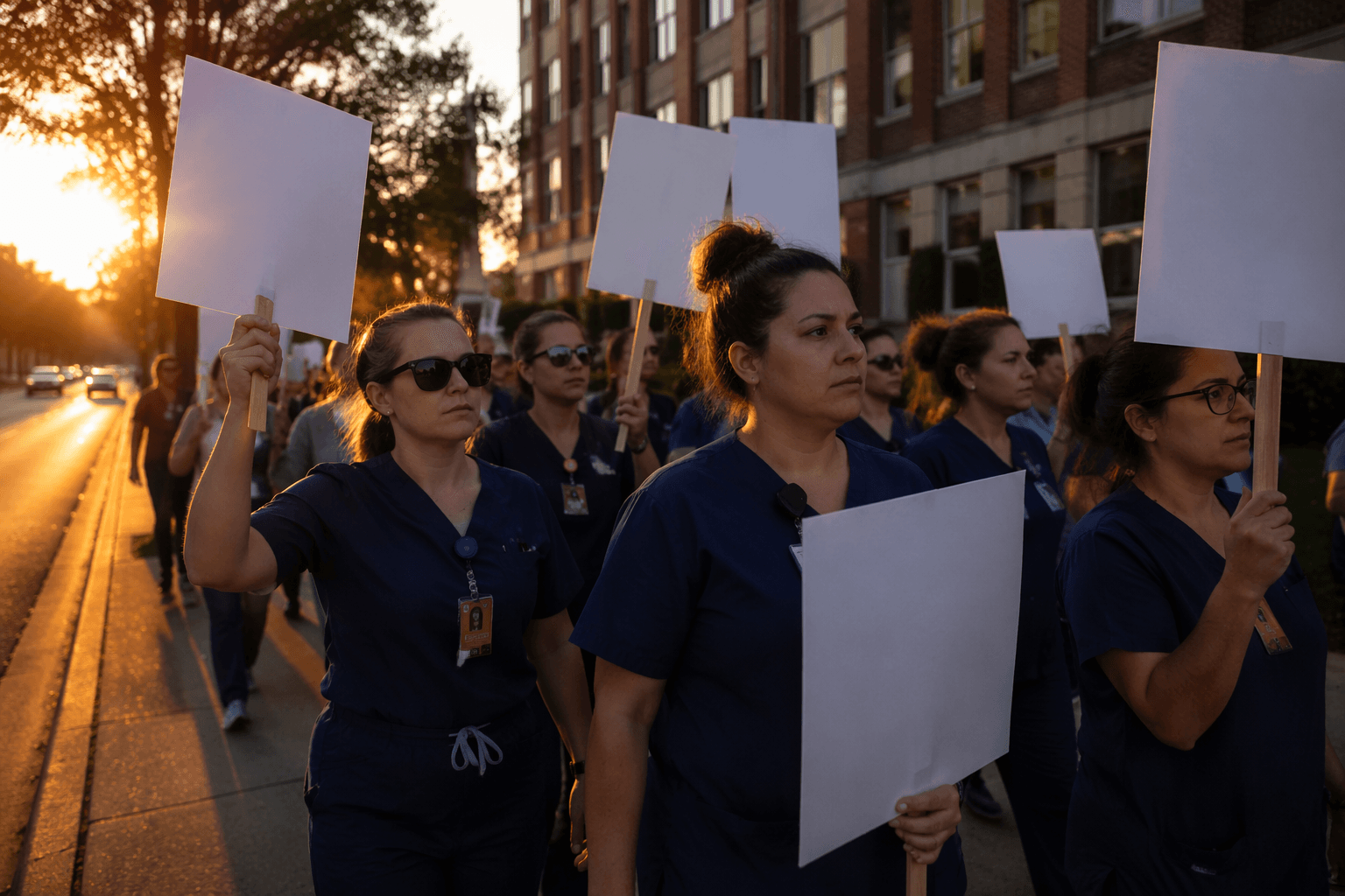 Saint Agnes nurses strike over staffing and patient safety concerns