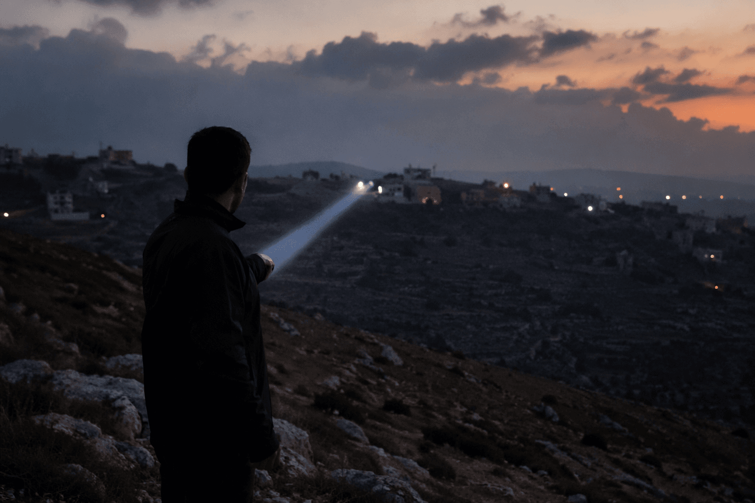 West Bank town sets up night watches against settler attacks